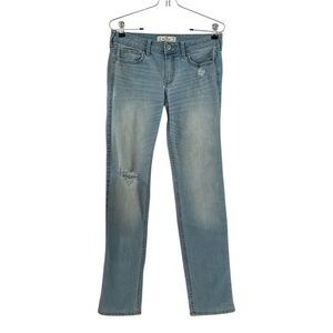 Hollister Distressed Light Blue Jeans sz 28